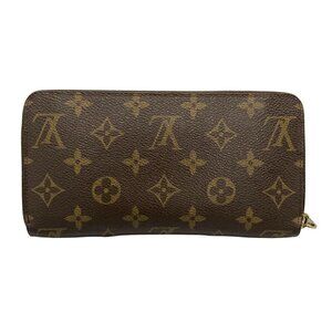 LOUIS VUITTON Zippy Wallet Monogram Long Wallet 221-082825